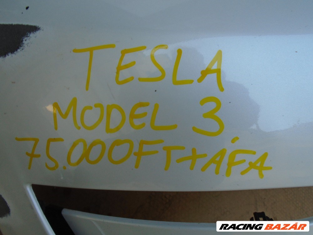 [GYÁRI HASZNÁLT] TESLA - Model 3 Első Lökhárítóhéj  3. kép